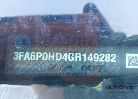 2016 Ford Fusion Se from USA, damaged, VIN 3FA6P0HD4GR149282